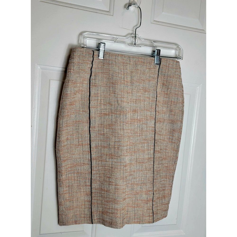 Ann Taylor Tan Mini Skirt